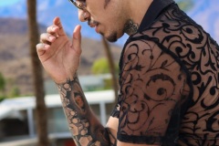 Alex Profile Portrait | Professional Photo Palm Springs | Individual portrait photo by Phoenix photographer Justin Bahr